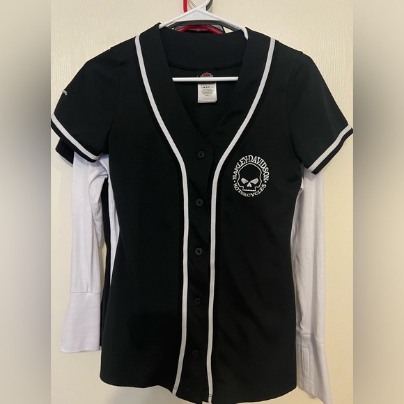 Lot of 7 Harley Davidson women’s size small shirts - Picture 8 of 14